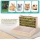 2 in 1 Hay Rack Rabbit Wooden Feeder Hay Rabbit with Cat Litter Tray Water Bottle Feeding Bowls for Hamsters Wooden Rabbit Feeder Hay Holder Rack for Small Pets 2 in 1 Hay Rack Rabbit Wooden Feeder Hay Rabbit with Cat Litter Tray Water Bottle Feeding Bowls for Hamsters Wooden Rabbit Feeder Hay Holder Rack for Small Pets