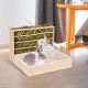 2 in 1 Hay Rack Rabbit Wooden Feeder Hay Rabbit with Cat Litter Tray Water Bottle Feeding Bowls for Hamsters Wooden Rabbit Feeder Hay Holder Rack for Small Pets 2 in 1 Hay Rack Rabbit Wooden Feeder Hay Rabbit with Cat Litter Tray Water Bottle Feeding Bowls for Hamsters Wooden Rabbit Feeder Hay Holder Rack for Small Pets