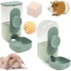2 x 800 ml Automatic Pet Feeder Water Feeder for Small Animal Cages Rabbit Hutch Cat Puppy Guinea Pig Chinchilla Bird 1 Molar Stone + 1 Sisal Ball Green 2 x 800 ml Automatic Pet Feeder Water Feeder for Small Animal Cages Rabbit Hutch Cat Puppy Guinea Pig Chinchilla Bird 1 Molar Stone + 1 Sisal Ball Green