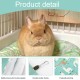 AOEVUIR 2 Fenster Waschbare Hängende Heutasche Heu-Futterbeutel Futterstation für Hasen Chinchillas Hamster und kleine Haustiere Grün AOEVUIR 2 Fenster Waschbare Hängende Heutasche Heu-Futterbeutel Futterstation für Hasen Chinchillas Hamster und kleine Haustiere Grün