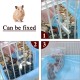 Andiker Automatic Hamster Feeder, 300ml Transparent Acrylic Automatic Feeder for Hamsters, Hedgehogs, Squirrels, Guinea Pigs and Birds (300ml)