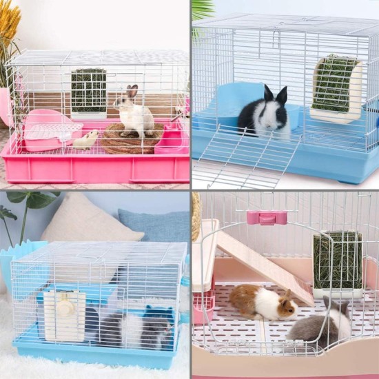 Auidy_6TXD Hay Feeder, Rabbit Feeder, Rabbit Hay Feeder, Feeder for Grass, Hay Feeder, Rabbit Feeder, Feeder (White) Auidy_6TXD Hay Feeder, Rabbit Feeder, Rabbit Hay Feeder, Feeder for Grass, Hay Feeder, Rabbit Feeder, Feeder (White)