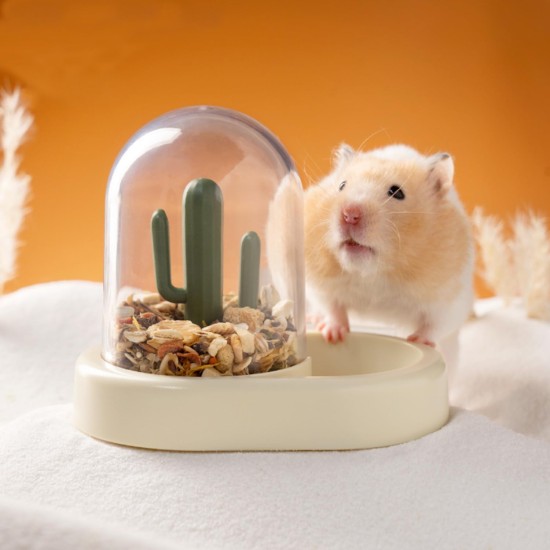 Automatic Feeder Hamster, Small Animal Feeder, Hamster Accessories, Hamster Bowl, for Hamsters, Birds, Pigeons, Parrots, Mini Hedgehogs (Yellow) Automatic Feeder Hamster, Small Animal Feeder, Hamster Accessories, Hamster Bowl, for Hamsters, Birds, Pigeons, Parrots, Mini Hedgehogs (Yellow)