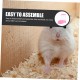 Automatic Feeder for Hamsters, Hedgehog Feeder, Large Hamster Cage, Guinea Pig Cage Feeder with Twist Protection, Automatic Feeder for Pets, Feeding Small Pet Automatic Feeder for Hamsters, Hedgehog Feeder, Large Hamster Cage, Guinea Pig Cage Feeder with Twist Protection, Automatic Feeder for Pets, Feeding Small Pet