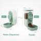 Automatic Food and Water Dispenser for Pets, Hanging Feeder, Automatic Feeder for Small Pets - Rabbits, Ferrets, Cats, Dogs, Birds (Green) Automatic Food and Water Dispenser for Pets, Hanging Feeder, Automatic Feeder for Small Pets - Rabbits, Ferrets, Cats, Dogs, Birds (Green)