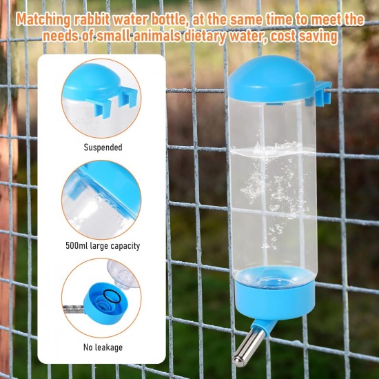 Automatische Kaninchenfutterautomaten für Käfig 2 in 1 Heufutterautomat mit Wasserflasche 5L Kaninchenfutterautomat Edelstahl Kaninchenfutterspender für Meerschweinchen Chinchilla Kaninchen andere Kle Automatische Kaninchenfutterautomaten für Käfig 2 in 1 Heufutterautomat mit Wasserflasche 5L Kaninchenfutterautomat Edelstahl Kaninchenfutterspender für Meerschweinchen Chinchilla Kaninchen andere Kle