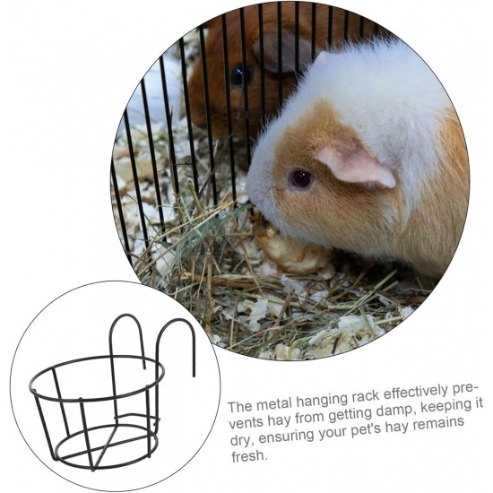 BESPORTBLE Rabbit Hay Feeder Metal Hanging Practical Hay Rack for Small Animals such as Guinea Pigs and Rabbits Space-Saving Prevents Waste and Keeps Hay Dry BESPORTBLE Rabbit Hay Feeder Metal Hanging Practical Hay Rack for Small Animals such as Guinea Pigs and Rabbits Space-Saving Prevents Waste and Keeps Hay Dry