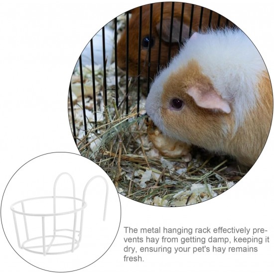 BESPORTBLE Rabbit Hay Feeder Metal Hanging Practical Hay Rack for Small Animals such as Guinea Pigs and Rabbits Space-Saving Prevents Waste and Keeps Hay Dry BESPORTBLE Rabbit Hay Feeder Metal Hanging Practical Hay Rack for Small Animals such as Guinea Pigs and Rabbits Space-Saving Prevents Waste and Keeps Hay Dry