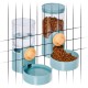 Blueshyhall 2 in 1 Automatic Feeder and Water Dispenser, Hanging Feeder with 1000 ml Large Capacity for Cats, Dogs, Rabbits, Hamsters, Rodents, Pets Blueshyhall 2 in 1 Automatic Feeder and Water Dispenser, Hanging Feeder with 1000 ml Large Capacity for Cats, Dogs, Rabbits, Hamsters, Rodents, Pets