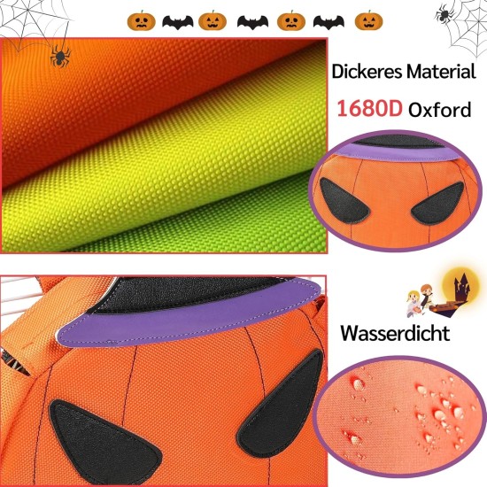 Bunny Feeder for Cage Accessories Rabbit Hay Feeding Bag, JanYoo Guinea Pig Hay Bag Hay Bag All Saints Day (Pumpkin) Bunny Feeder for Cage Accessories Rabbit Hay Feeding Bag, JanYoo Guinea Pig Hay Bag Hay Bag All Saints Day (Pumpkin)