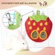 Bunny Feeder for Cage Accessories Rabbit Hay Feeding Bag, JanYoo Guinea Pig Hay Bag Hay Bag All Saints Day (Pumpkin) Bunny Feeder for Cage Accessories Rabbit Hay Feeding Bag, JanYoo Guinea Pig Hay Bag Hay Bag All Saints Day (Pumpkin)