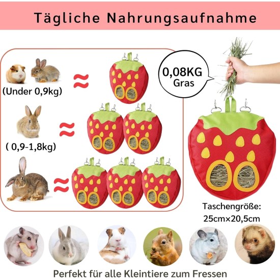 Bunny Feeder for Cage Accessories Rabbit Hay Feeding Bag, JanYoo Guinea Pig Hay Bag Hay Bag All Saints Day (Pumpkin) Bunny Feeder for Cage Accessories Rabbit Hay Feeding Bag, JanYoo Guinea Pig Hay Bag Hay Bag All Saints Day (Pumpkin)