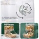 Deosdum Automatic Hamster Feeder, Transparent Acrylic Small Animal Feeder with Large Capacity for Guinea Pigs, Birds, Rabbits, Birds Deosdum Automatic Hamster Feeder, Transparent Acrylic Small Animal Feeder with Large Capacity for Guinea Pigs, Birds, Rabbits, Birds