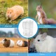 Hamster Feeder, Automatic Hamster Feeder, 300 ml Acrylic Hamster Feeder, Transparent Pet Feeder for Hamsters, Mini Hedgehog, Guinea Pigs, Chinchilla Birds Hamster Feeder, Automatic Hamster Feeder, 300 ml Acrylic Hamster Feeder, Transparent Pet Feeder for Hamsters, Mini Hedgehog, Guinea Pigs, Chinchilla Birds