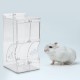 Hamster Feeder, Automatic Hamster Feeder, 300 ml Acrylic Hamster Feeder, Transparent Pet Feeder for Hamsters, Mini Hedgehog, Guinea Pigs, Chinchilla Birds Hamster Feeder, Automatic Hamster Feeder, 300 ml Acrylic Hamster Feeder, Transparent Pet Feeder for Hamsters, Mini Hedgehog, Guinea Pigs, Chinchilla Birds