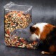 Hamster Feeder, Automatic Hamster Feeder, Large Capacity, Transparent, Gravity Feeding Station, Suitable for Hamsters, Guinea Pigs, Parrots, Mini Hedgehogs (400 ml) Hamster Feeder, Automatic Hamster Feeder, Large Capacity, Transparent, Gravity Feeding Station, Suitable for Hamsters, Guinea Pigs, Parrots, Mini Hedgehogs (400 ml)