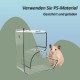 Hamster Feeder, Automatic Hamster Feeder, Large Capacity, Transparent, Gravity Feeding Station, Suitable for Hamsters, Guinea Pigs, Parrots, Mini Hedgehogs (400 ml) Hamster Feeder, Automatic Hamster Feeder, Large Capacity, Transparent, Gravity Feeding Station, Suitable for Hamsters, Guinea Pigs, Parrots, Mini Hedgehogs (400 ml)