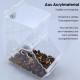 Hamster Feeder, Automatic Hamster Feeder, Large Capacity, Transparent, Gravity Feeding Station, Suitable for Hamsters, Guinea Pigs, Parrots (400 ml), with 1 Feeding Spoon Hamster Feeder, Automatic Hamster Feeder, Large Capacity, Transparent, Gravity Feeding Station, Suitable for Hamsters, Guinea Pigs, Parrots (400 ml), with 1 Feeding Spoon