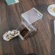 Hamster Feeder, Automatic Hamster Feeder, Large Capacity, Transparent, Gravity Feeding Station, Suitable for Hamsters, Guinea Pigs, Parrots (400 ml), with 1 Feeding Spoon Hamster Feeder, Automatic Hamster Feeder, Large Capacity, Transparent, Gravity Feeding Station, Suitable for Hamsters, Guinea Pigs, Parrots (400 ml), with 1 Feeding Spoon