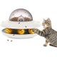 Interactive Automatic Cat Feeder Toy with Built-in Rechargeable Battery 50 g / 1.76 oz for Dry Food Interactive Automatic Cat Feeder Toy with Built-in Rechargeable Battery 50 g / 1.76 oz for Dry Food