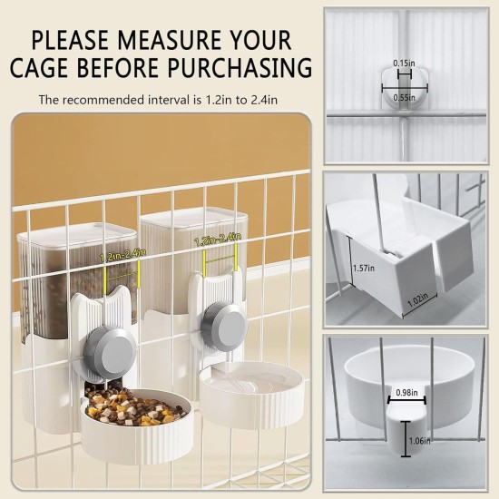 Kathson Rabbit Gravity Car Feeder Set 35 oz Hanging Automatic Food Water Dispenser Cage Automatic Feeder Set for Rabbits Chinchilla Guinea Pig Hedgehog Ferret Kitty Puppy (Green) Kathson Rabbit Gravity Car Feeder Set 35 oz Hanging Automatic Food Water Dispenser Cage Automatic Feeder Set for Rabbits Chinchilla Guinea Pig Hedgehog Ferret Kitty Puppy (Green)