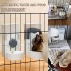 Kathson Rabbit Gravity Car Feeder Set 35 oz Hanging Automatic Food Water Dispenser Cage Automatic Feeder Set for Rabbits Chinchilla Guinea Pig Hedgehog Ferret Kitty Puppy (Green) Kathson Rabbit Gravity Car Feeder Set 35 oz Hanging Automatic Food Water Dispenser Cage Automatic Feeder Set for Rabbits Chinchilla Guinea Pig Hedgehog Ferret Kitty Puppy (Green)