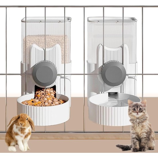 Kathson Rabbit Gravity Car Feeder Set 35 oz Hanging Automatic Food Water Dispenser Cage Automatic Feeder Set for Rabbits Chinchilla Guinea Pig Hedgehog Ferret Kitty Puppy (Green) Kathson Rabbit Gravity Car Feeder Set 35 oz Hanging Automatic Food Water Dispenser Cage Automatic Feeder Set for Rabbits Chinchilla Guinea Pig Hedgehog Ferret Kitty Puppy (Green)