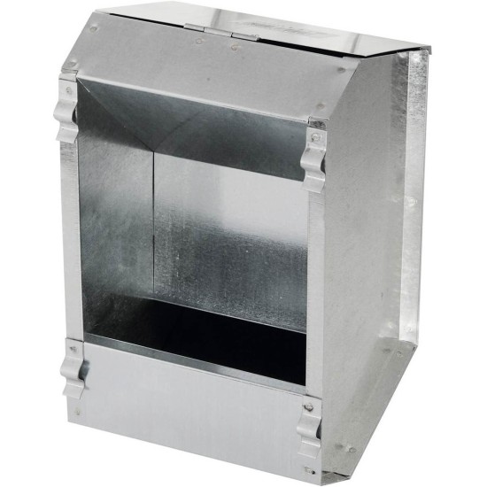Kerbl Rabbit Feeder Galvanized Feed Area, 2200 ml Kerbl Rabbit Feeder Galvanized Feed Area, 2200 ml
