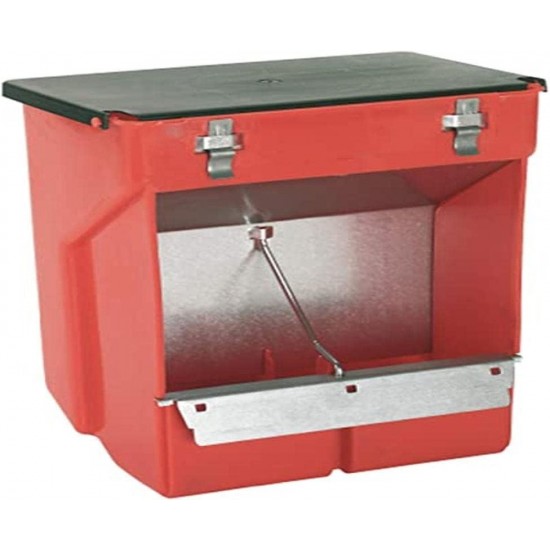 Kerbl Rabbit Feeder with Cover Plastic, 2500 ml Kerbl Rabbit Feeder with Cover Plastic, 2500 ml