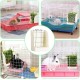 Kikuo Feeder for Hay (Metal Mesh & Plastic), Rabbit / Chinchilla Feeder / Large Guinea Pigs, Bowls for Pets & Small Animals - White Kikuo Feeder for Hay (Metal Mesh & Plastic), Rabbit / Chinchilla Feeder / Large Guinea Pigs, Bowls for Pets & Small Animals - White