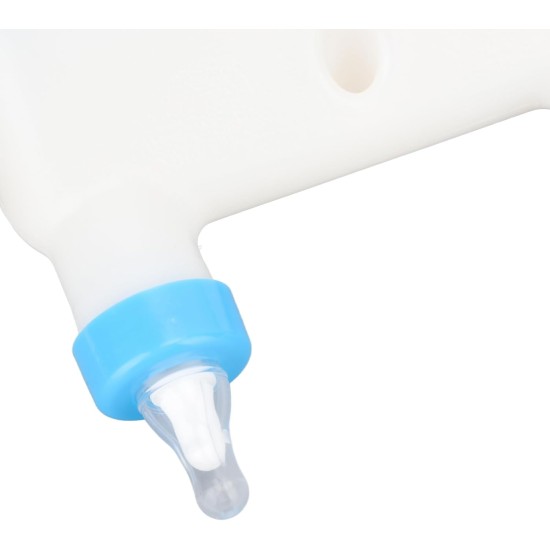 Lamb Feeder 3 Pacifiers Small Animal Milk Feeder Goat Milk Bottle Piglet Puppy Baby Lamp Kitten - Farm Drinking Equipment Multi Nipple Design Lamb Feeder 3 Pacifiers Small Animal Milk Feeder Goat Milk Bottle Piglet Puppy Baby Lamp Kitten - Farm Drinking Equipment Multi Nipple Design
