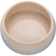 Nobby Carrot Ceramic Feeding Trough, Beige/Orange, 500 ml, Pack of 1