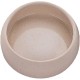 Nobby Carrot Ceramic Feeding Trough, Beige/Orange, 500 ml, Pack of 1