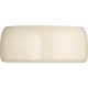 Nobby Carrot Ceramic Feeding Trough, Beige/Orange, 500 ml, Pack of 1
