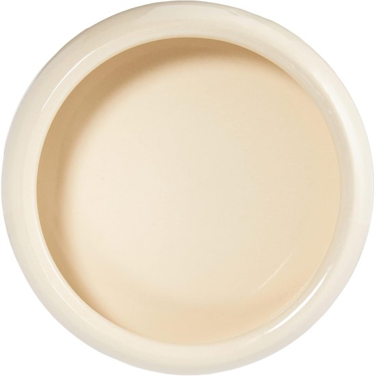 Nobby Carrot Ceramic Feeding Trough, Beige/Orange, 500 ml, Pack of 1 Nobby Carrot Ceramic Feeding Trough, Beige/Orange, 500 ml, Pack of 1