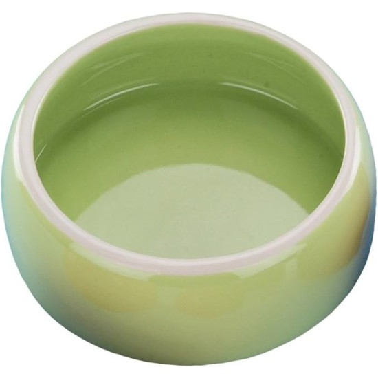 Nobby Carrot Ceramic Feeding Trough, Beige/Orange, 500 ml, Pack of 1 Nobby Carrot Ceramic Feeding Trough, Beige/Orange, 500 ml, Pack of 1
