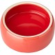 Nobby Carrot Ceramic Feeding Trough, Beige/Orange, 500 ml, Pack of 1