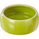 Nobby Carrot Ceramic Feeding Trough, Beige/Orange, 500 ml, Pack of 1