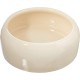 Nobby Carrot Ceramic Feeding Trough, Beige/Orange, 500 ml, Pack of 1