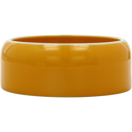 Nobby Carrot Ceramic Feeding Trough, Beige/Orange, 500 ml, Pack of 1 Nobby Carrot Ceramic Feeding Trough, Beige/Orange, 500 ml, Pack of 1