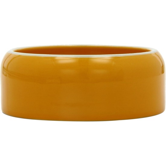 Nobby Carrot Ceramic Feeding Trough, Beige/Orange, 500 ml, Pack of 1 Nobby Carrot Ceramic Feeding Trough, Beige/Orange, 500 ml, Pack of 1