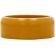 Nobby Carrot Ceramic Feeding Trough, Beige/Orange, 500 ml, Pack of 1