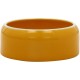 Nobby Carrot Ceramic Feeding Trough, Beige/Orange, 500 ml, Pack of 1