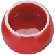 Nobby Carrot Ceramic Feeding Trough, Beige/Orange, 500 ml, Pack of 1