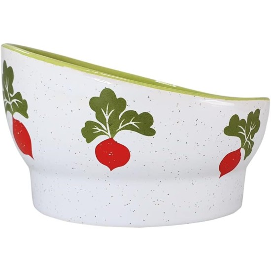 Nobby Rodent Ceramic Bowl Radish, Diameter 11.0 x 7.0 cm, 0.18 L, Pack of 1 Nobby Rodent Ceramic Bowl Radish, Diameter 11.0 x 7.0 cm, 0.18 L, Pack of 1
