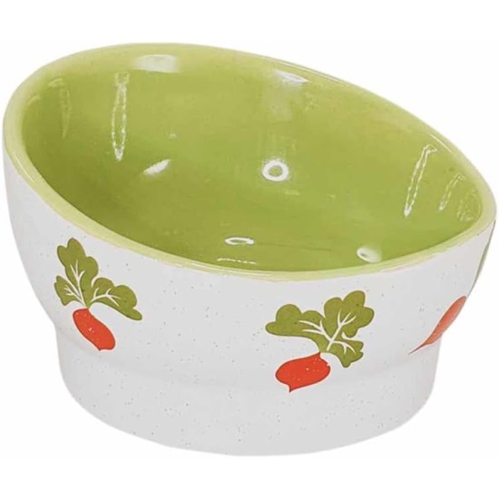 Nobby Rodent Ceramic Bowl Radish, Diameter 18.5 x 9.5 cm, 0.75 L, Pack of 1 Nobby Rodent Ceramic Bowl Radish, Diameter 18.5 x 9.5 cm, 0.75 L, Pack of 1