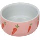 Nobby Rodent Ceramic Bowl with Word, Pink, Diameter 11 x 4.5 cm, 0.3 L, Pack of 1 Nobby Rodent Ceramic Bowl with Word, Pink, Diameter 11 x 4.5 cm, 0.3 L, Pack of 1