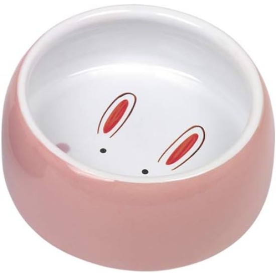 Nobby Rodent Ceramic Feeding Trough, Pink, Diameter 12 cm, 0.25 L, Pack of 1 Nobby Rodent Ceramic Feeding Trough, Pink, Diameter 12 cm, 0.25 L, Pack of 1