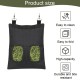 OUDQFCJ Rabbit Hay Bag, Hay Food Bag, Small Animals Hay Bag, Hanging Feeding Hay with 4 Windows for Small Pets, Black OUDQFCJ Rabbit Hay Bag, Hay Food Bag, Small Animals Hay Bag, Hanging Feeding Hay with 4 Windows for Small Pets, Black