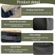OUDQFCJ Rabbit Hay Bag, Hay Food Bag, Small Animals Hay Bag, Hanging Feeding Hay with 4 Windows for Small Pets, Black OUDQFCJ Rabbit Hay Bag, Hay Food Bag, Small Animals Hay Bag, Hanging Feeding Hay with 4 Windows for Small Pets, Black